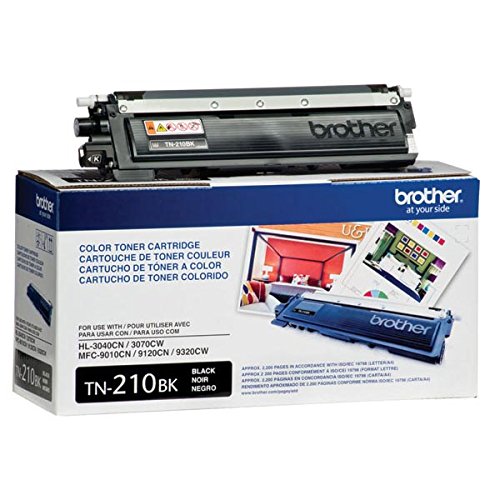 Brother TN-210 Black Cyan Magenta Yellow Toner Cartridge Set (TN210BK, TN210C, TN210M, TN210Y)