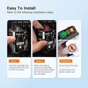 E-Z Ink Pro LC3013BK LC3011BK Compatible Ink Cartridge Replacement for Brother LC3013 LC3011 LC-3013 Compatible with MFC-J491DW MFC-J497DW MFC-J895DW MFC-J690DW (2 Black)