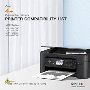 E-Z Ink Pro LC3013BK LC3011BK Compatible Ink Cartridge Replacement for Brother LC3013 LC3011 LC-3013 Compatible with MFC-J491DW MFC-J497DW MFC-J895DW MFC-J690DW (2 Black)