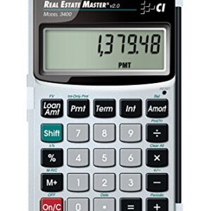 Calculated Industries 3400 Pocket Real Estate Master Financial Calculator