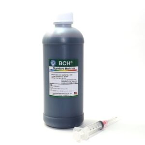 refill ink by bch – black for inkjet printer cartridge – standard grade, save by buying bulk – 500 ml bottle (16.9 oz) – h series
