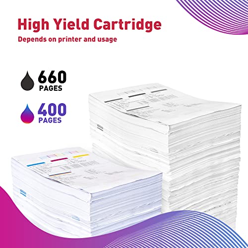 HOTCOLOR Remanufactured for hp 02 Ink Cartridges Replacement for HP 02 Printer Ink cartridges Work for HP PhotoSmart C6280 C7280 8250 D7460 C8180 C6250 Printer (2BK/2C/2M/2Y/2LC/2LM, 12-Pack)