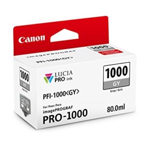 CanonInk Lucia PRO PFI-1000 Gray Individual Ink Tank