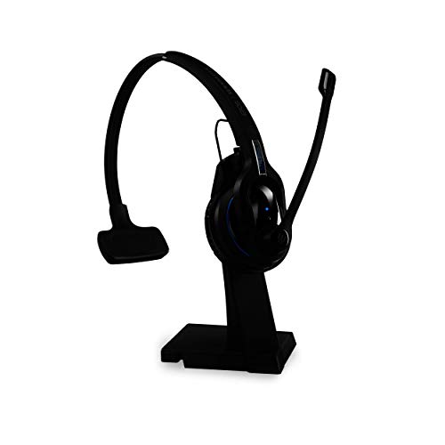 Sennheiser MB Pro 1 UC ML (506043) - Single-Sided, Dual-Connectivity, Wireless Bluetooth Headset | For Desk/Mobile Phone & Softphone/PC Connection| w/ HD Sound & Skype for Business Certified (Black)