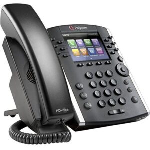 Polycom VVX 400 Series Business Media Phone POE (Power Supply Included) (Renewed)