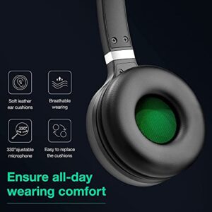 Yealink WH62 Mono UC Wireless Noise Canceling Headset - Connects and Works with USB Enabled Deskphones, Computers and Softphones.