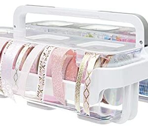 Deflecto Ribbon Dispenser, Clear