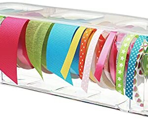 Deflecto Ribbon Dispenser, Clear