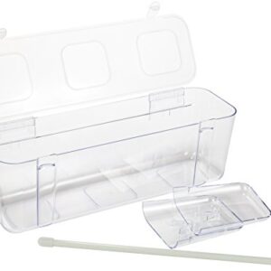 Deflecto Ribbon Dispenser, Clear