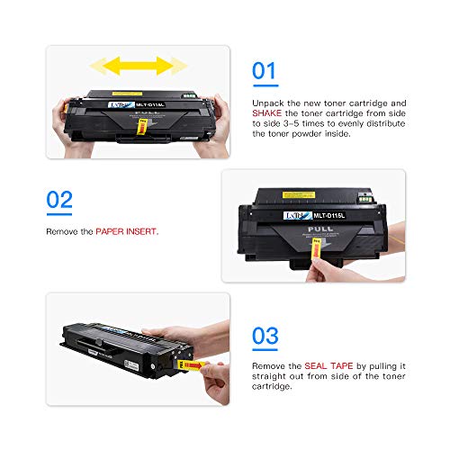 LxTek Compatible Toner Cartridge Replacement for Samsung 115 115L MLT-D115L to use with Xpress SL-M2830DW SL-M2880FW/XAC SL-M2870FW M2820DW M2620 M2670