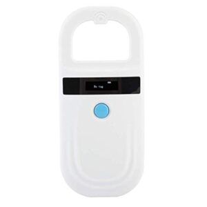 animal chip id scanner, tosuny microchip reader scanner with oled display screen, supports fdxb (iso11784 / 11785) and emid microchips suitable for animal management, resource management, etc