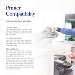 Valuetoner Remanufactured Ink Cartridges Replacement for HP 56 & 57 C9321BN C6656AN C6657AN for Deskjet 5550 5650 5150, Photosmart 7350 7260 7450 7550 7760, PSC 2210 Printer (1 Black, 1 Color, 2 Pack)