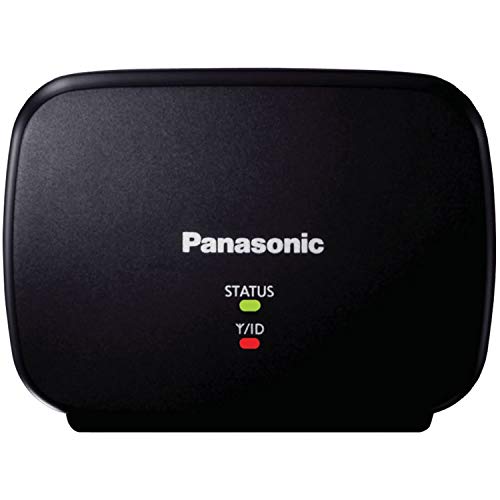 Panasonic KX-TGA407B Range Extender for DECT 6.0 Plus Cordless Phone Systems Landline Telephone Black