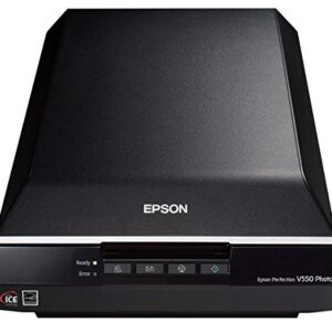 Epson Perfection V550 Color Photo, Image, Film, Negative & Document Scanner with 6400 DPI Optical Resolution