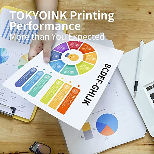 T702XL 702XL Ink Cartridges Remanufactured Ink Cartridges for Epson 702XL 702 T702 T702XL Ink Cartridges Replacement Compatible for Epson Workforce Pro WF-3720 WF-3730 WF-3733 WF3720 - 4 Pack / BCMY