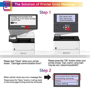 CHENPHON Compatible Toner Cartridge Replacement for Canon 057(3009C001) 2-Pack Black with Canon imageCLASS MF445dw MF448dw MF449dw MF455dw LBP226dw LBP227dw LBP228dw Laser Printer