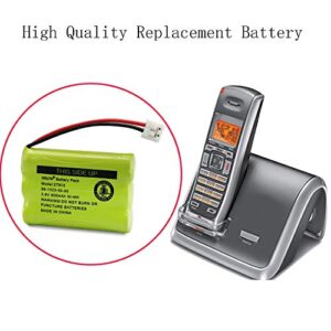 27910 Cordless Telephone Battery Compatible with AT&T 89-1323-00-0 Motorola SD-7501 RadioShack 23-959 23-894 Ni-MH 3.6V(Pack 2)
