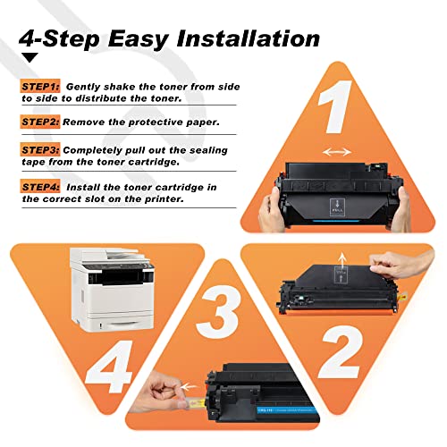 v4ink 2PK Compatible Toner Cartridge Replacement for Canon 119 CRG-119 3479B001AA Toner for Canon ImageClass mf414dw mf416dw mf419dw mf5950dw mf5960dn lbp251dw lbp253dw lbp6670dn Printer