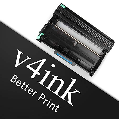 v4ink Compatible Toner Cartridge and Drum Unit Replacement for Brother TN450 TN420 DR420 use with HL-2270dw HL-2280dw HL-2230 HL-2240d MFC-7240 MFC-7360n MFC-7860dw 4 Packs (1 Drum 3 Toner) (Black)