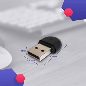 Yealink WF40 USB Wi-Fi Dongle Adapter for SIP IP Phones- Compatible Models - T27G, T29G, T46G, T48G, T41S, T42S, T46S, T48S, T52S, T54S- Global Teck Microfiber Cloth