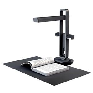 czur aura-x pro document scanner, portable book scanner, mobile document camera with built-in battery, a3 large format paper scanner, compatible with windows & macos