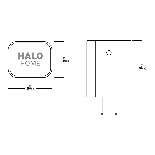 HALO Bluetooth Enabled 4.0 Smart Internet Access Bridge for Halo Home, White