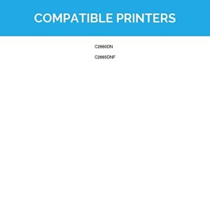 LD Products Compatible 593 Replacements for Dell C2660dn & C2665dnf High Yield Printer Toner Cartridges (1 Black 593-BBBU, 1 Cyan 593-BBBT, 1 Magenta 593-BBBS, 1 Yellow, 593-BBBR, 4-Pack)