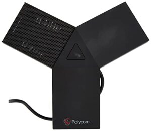 polycom realpresence trio 8800 external microphones – black (pack of 2)