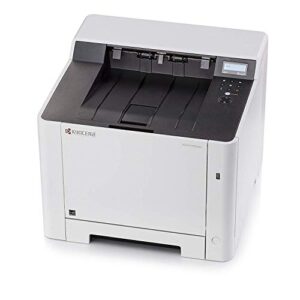 Kyocera ECOSYS P5026cdw Color Network Laser Printer, 27 ppm, Standard 1200dpi, Standard Duplex, Gigabit Ethernet, USB, Wireless & Wi-Fi Direct, Mobile Print, 512 MB Memory, 2 Line LCD Screen