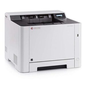 Kyocera ECOSYS P5026cdw Color Network Laser Printer, 27 ppm, Standard 1200dpi, Standard Duplex, Gigabit Ethernet, USB, Wireless & Wi-Fi Direct, Mobile Print, 512 MB Memory, 2 Line LCD Screen