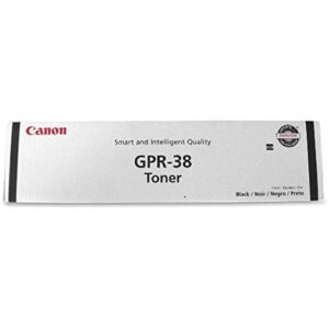 canon gpr-38 3766b003aa imagerunner advance 6055 6065 6075 6255 6265 6275 6555 6565 6575 toner cartridge (black) in retail packaging