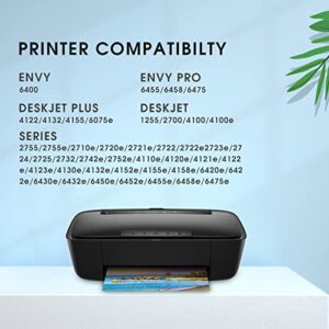 ESTON 67XL Printer Ink Replacement for HP 67XL Ink Cartridges Combo Pack for Deskjet 2755e 2752 4155e deskjet Plus 4155 4158 4152 Envy Pro 6455 6452 6400 Envy 6000 6055 Printer 2Pack