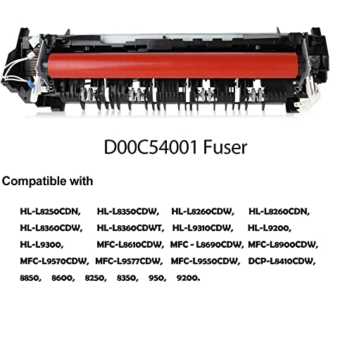 D00C54001, D01CEC001 Fuser Unit / 115 Volt Compatible with Brother HL-L8260CDW, HL-L8360CDW, HL-L9310CDW, MFC-L8610CDW, MFC-L8900CDW Series Printers.