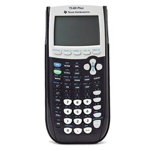 texas instruments ti-84 plus graphing calculator – black (renewed)