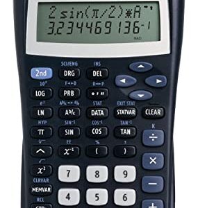 Scientific Calculator,w/Equation Recall ,3-1/5"x6-1/10"x3/4", Sold as 1 each