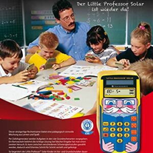 Texas TI-Little Professor Solar LPROF/PWB/11E1 TI-Little Professor Education Calculator Yellow