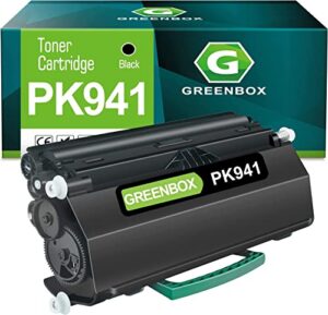 greenbox compatible 2330dn toner cartridge replacement for dell pk941 6,000 pages high yield for dell 2350dn 2330dn 2330d 2330dtn 2330 2350d 2350 printer (black, 1-pack)