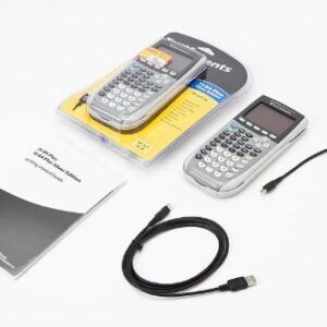 Texas Instruments TI-84 Plus Silver Edition Graphing Calculator, Silver (Renewed)