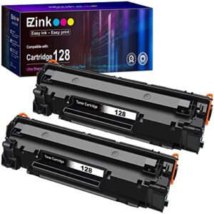 e-z ink (tm) compatible toner cartridge replacement for canon 128 crg128 3500b001aa to use with imageclass d530 (black, 2 pack)