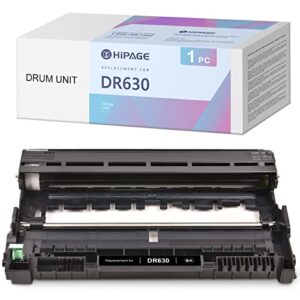 HIPAGE DR-630 Compatible Drum Unit Replacement for Brother DR630 DR660 use with DCP-L2520DW DCP-L2540DW HL-L2300D HL-L2305W HL-L2320D HL-L2340DW HL-L2360DW HL-L2380DW HL-L2680W (1 Black)