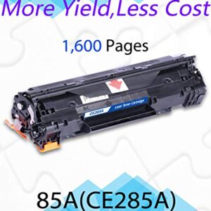 (1x Black) Compatible 85A CE285A Toner Cartridge 85A Used for HP P1100 P1102W Pro M1132 M1210 M1212nf M1214nfh M1217nfw M1219nf, by EasyPrint