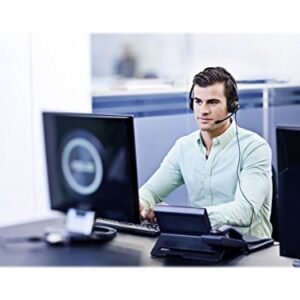 Sennheiser SC 260 USB MS II (506483) - Single-Sided Business Headset | For Skype for Business, Softphone, and PC | with HD Sound, Noise-Cancelling Microphone (Black)