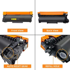 CHINGER Compatible Toner Cartridge Replacement for Brother TN660 TN-660 TN630 for HL-L2300D HL-L2320D HL-L2380DW HL-L2340DW MFC-L2700DW MFC-L2707DW DCP-L2540DW Printer (Black, 2-Pack, High Yield)