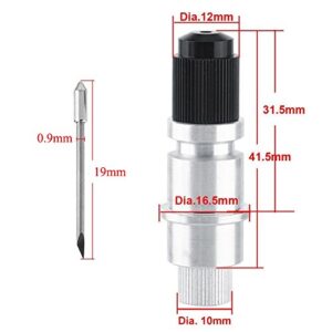 CB09 CB09U Graphtec Blade Holder with 15pcs Vinyl Cutter Plotter Cutting Blades 30/45/ 60 Degree