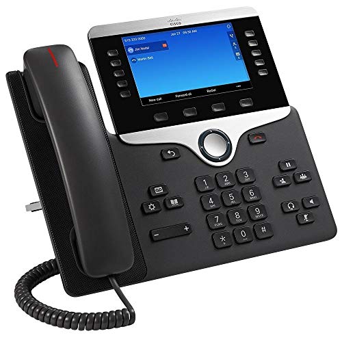 CISCO 8841 VoIP Phone (Renewed) (Power Supply Not Included)