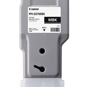 Canon 8788B001 PFI-207MBK INK TANK 300ML FOR IPF680 IPF685 IPF780 IPF785