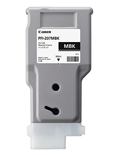 Canon 8788B001 PFI-207MBK INK TANK 300ML FOR IPF680 IPF685 IPF780 IPF785