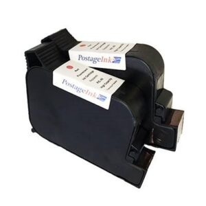 postageink.com pic40 high capacity ink cartridge for fp postbase 20, 30, 45, 65 and 85 model postage meters; non-oem replacement pack of 2