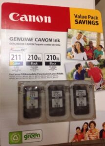 canon value pack 211/210xl/210xl