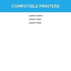 LD Products Compatible Toner Cartridge Replacements for HP 05X CE505X for use in HP Laserjet p2035, P2035n, P2055d, P2055dn & P2055X (Black, 2-Pack)